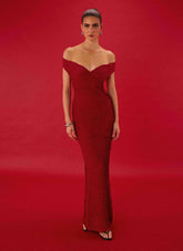 Chantelle Maxi Dress - Red