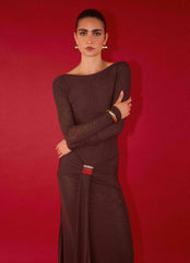 Dray Maxi Dress - Chocolate