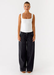 Eniola Bodysuit - White