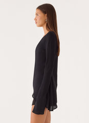 Figure It Out Top - Black