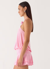 Make It Right Mini Dress - Pink