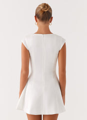 Maryjane Mini Dress - White