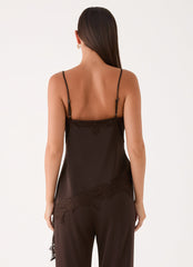 Melisana Cowl Top - Chocolate