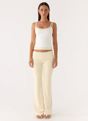 Renae Top - Baby Yellow