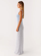 Twilight Dreams Maxi Dress - Blue