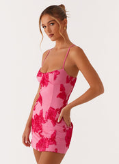 Alivia Micro Mini Dress - Pink