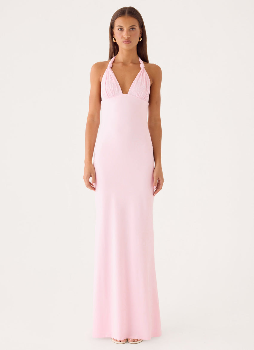 All I Need Maxi Dress - Pink