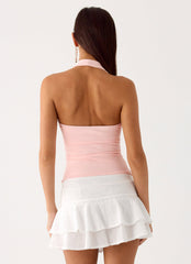 Diego Halter Top - Pink