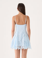 Florine Mini Dress - Blue
